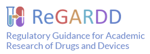 Regulatory Guidance for Academic Research of Drugs and Devices (ReGARDD) Logo