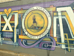 Richmond, VA mural on a wall