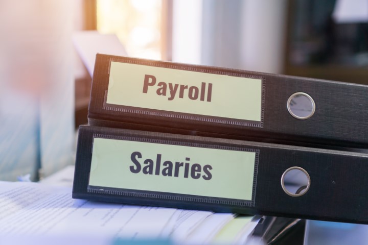 Payroll/Salaries binders